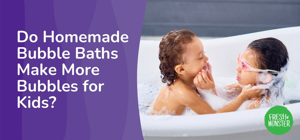 Do Homemade Bubble Baths Make More Bubbles for Kids?