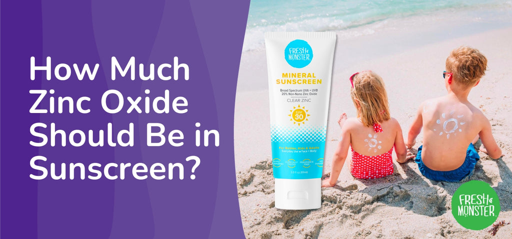How Much Zinc Oxide Should Be in Sunscreen?